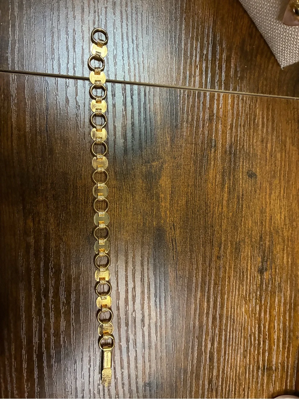 Sarah Coventry Gold-Tone Coin Link Bracelet - Women's Fashion Jewelry